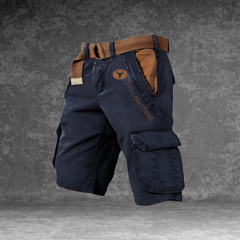Lightweight men's cargo shorts, providing ultimate comfort and ample storage for all your summer adventures.