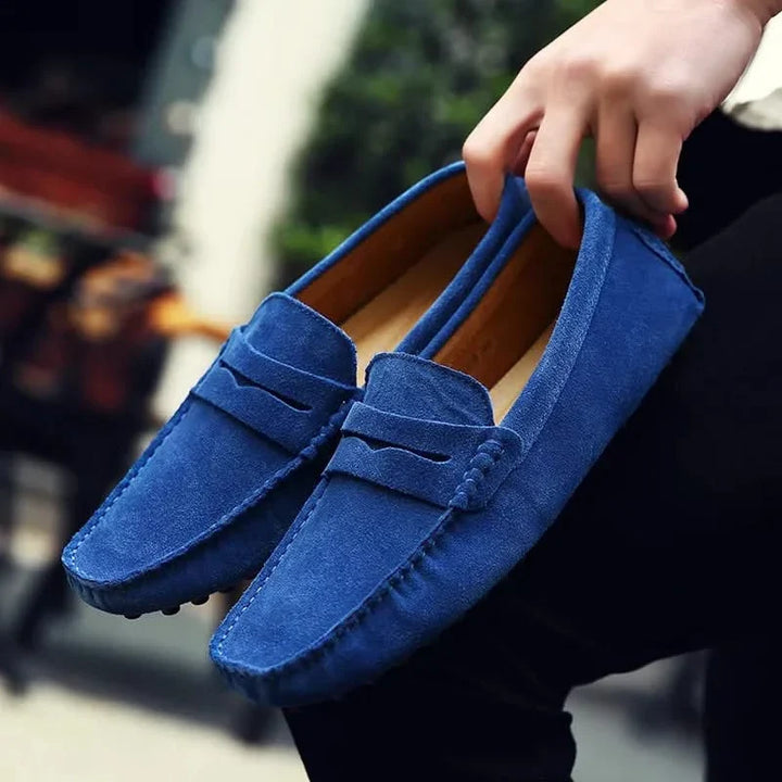 Men's Maverick slip-on loafers, stylish & comfortable, perfect for formal or casual wear.