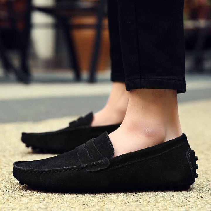 Comfortable & stylish men's Maverick loafers, premium slip-on footwear for any event.