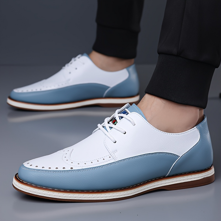 Men's stylish brogue shoes for all-day wear, perfect for business, formal events, and daily comfort.