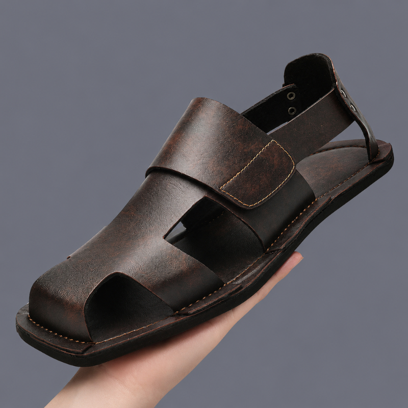 Men's Mayfair casual sandals with stylish crossover strap design, ideal for everyday summer fashion.