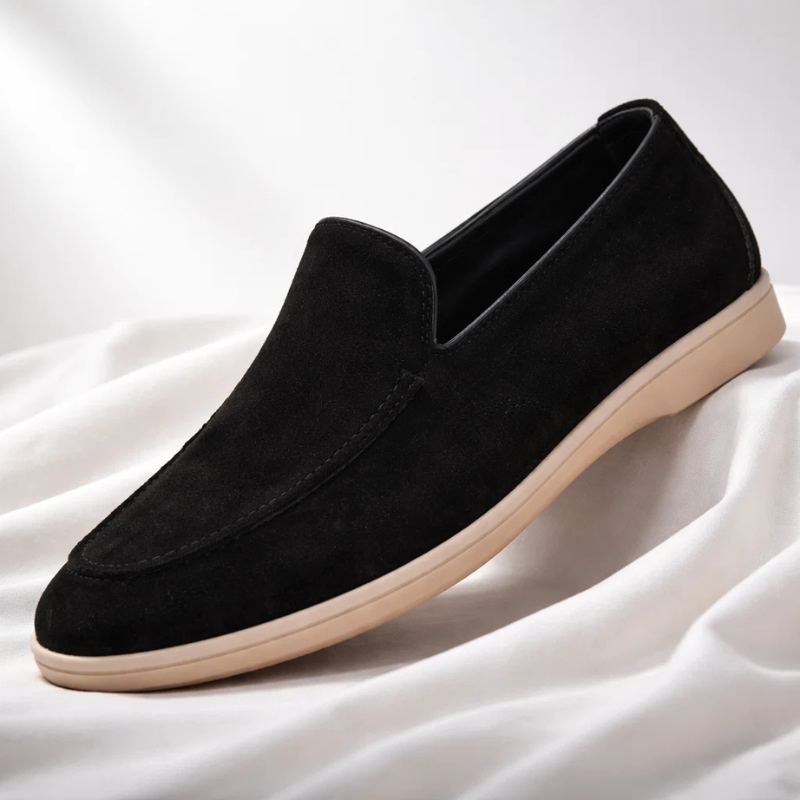 Effortless style with Mayfair men's slip-on loafers. Comfortable shoes for versatile casual & dress wear.