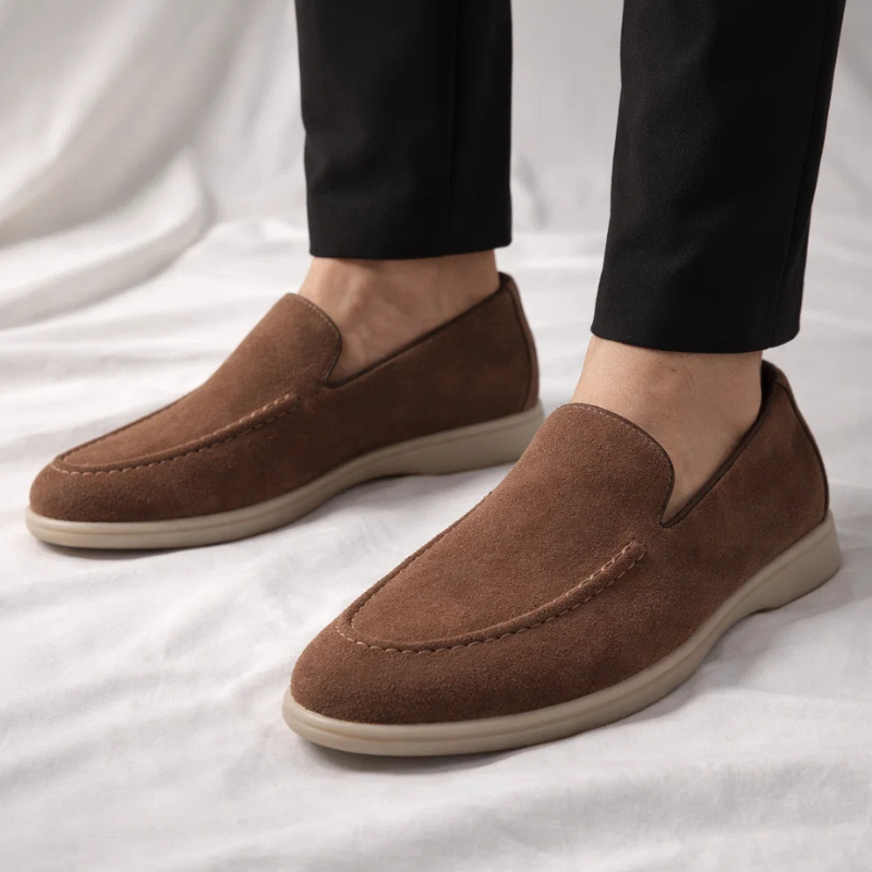 Mayfair men's slip-on loafers with lightweight sole & cushioned footbed for everyday comfort.