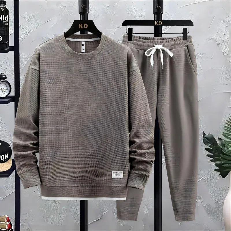 Men's Meridian relaxed fit lounge set. Comfortable sweater and joggers for ultimate casual wear.