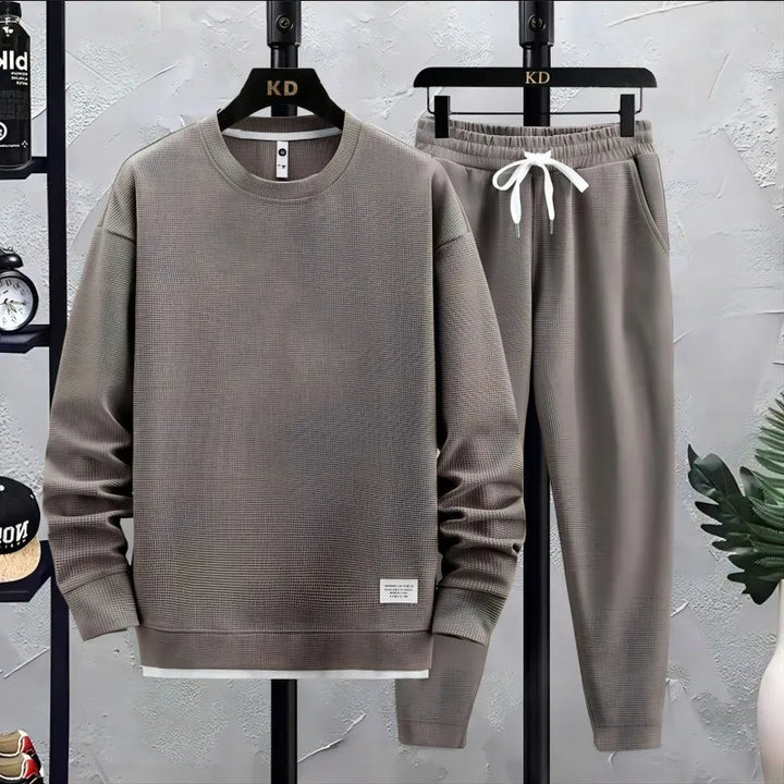 Men's Meridian relaxed fit lounge set. Comfortable sweater and joggers for ultimate casual wear.