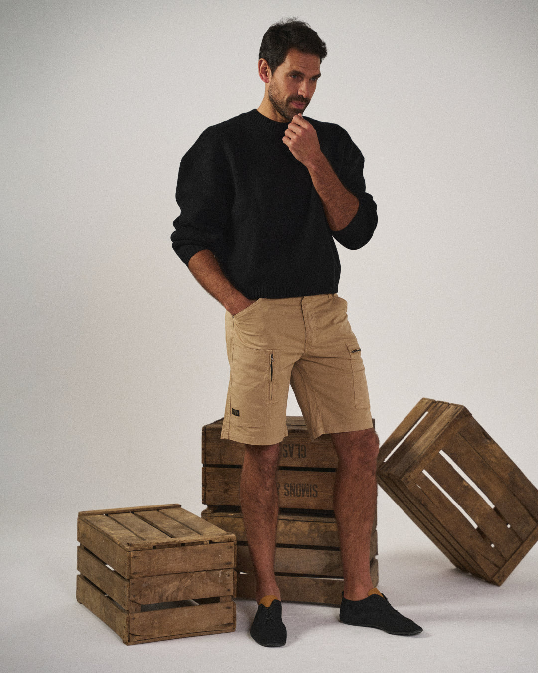 Slip-on men's knit sneakers, offering breathable comfort & lightweight feel for daily wear.