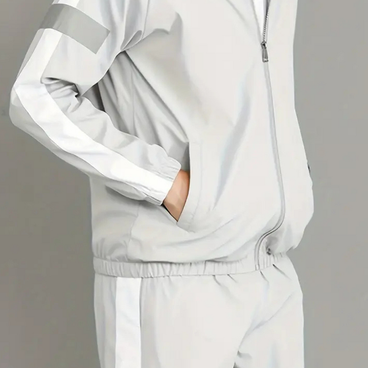 Milan men's complete tracksuit set: a cozy pullover and matching joggers designed for comfort and active wear.