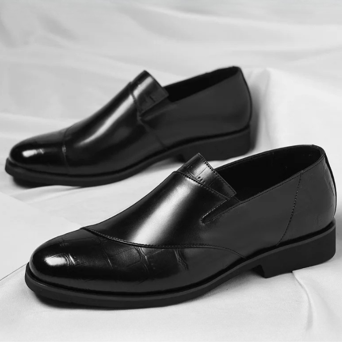 Urban men's modern slip-on loafers, a blend of classic design & comfortable elegant style.