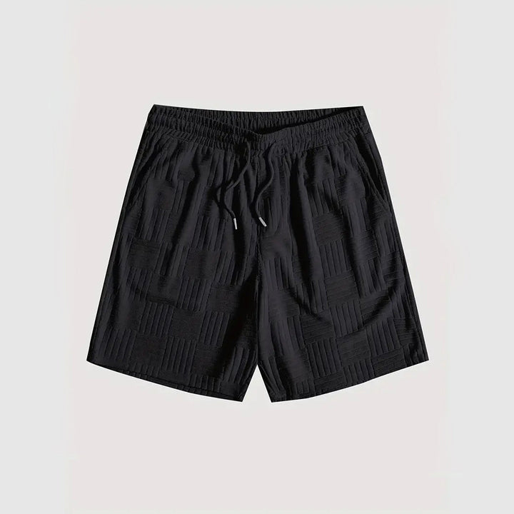 Modern men's loungewear set, a comfortable and stylish two-piece ensemble for sophisticated casual wear.