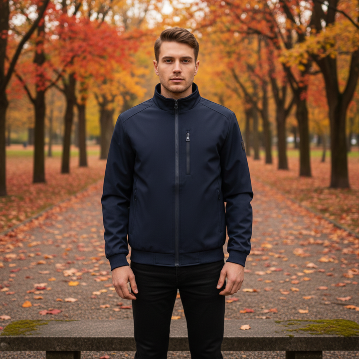 Men's Modern Cotton Casual Jacket Jonas, perfect for spring/autumn everyday wear