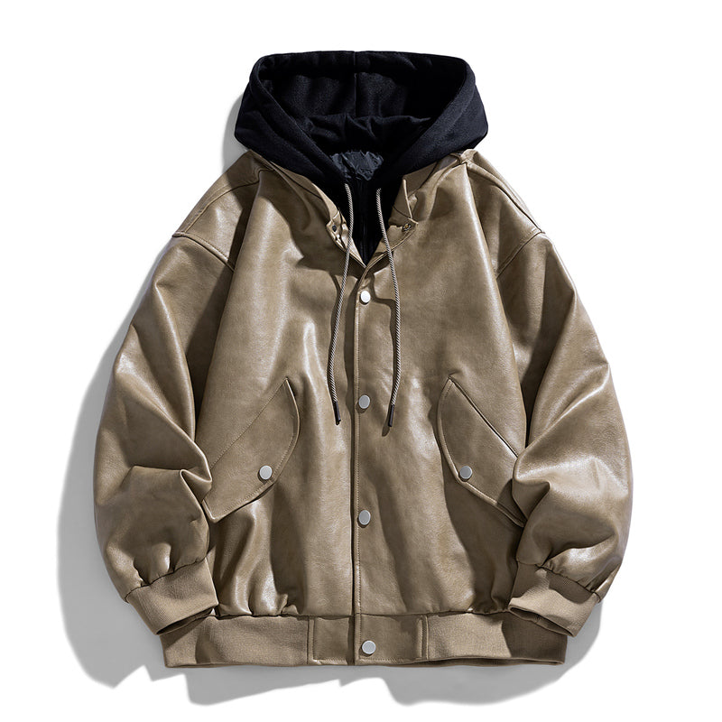 Stylish men's modern everyday jacket, a versatile piece of outerwear for casual fashion and street style looks.