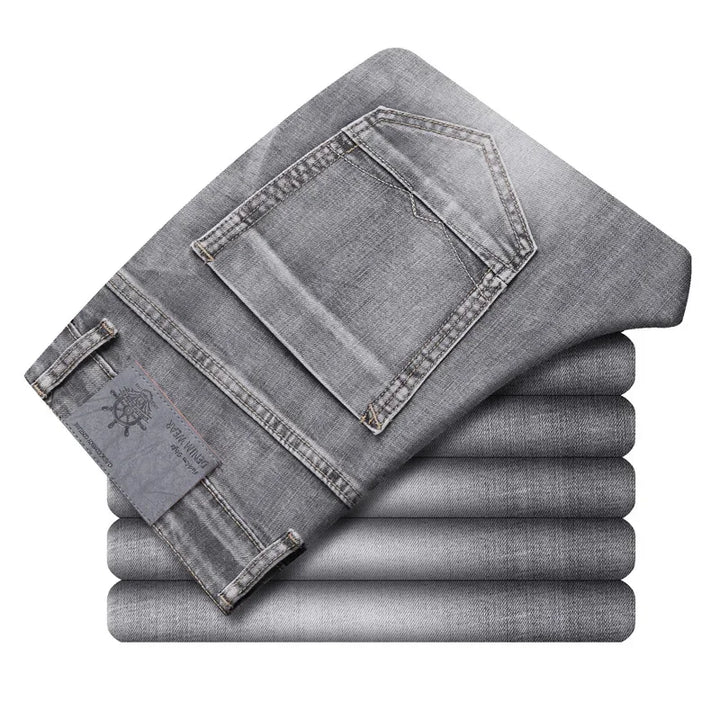 Stylish & comfortable men's modern fit jeans, a versatile bottom for daily wear and fashion-forward looks.