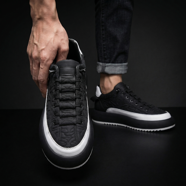 Stylish men's comfort sneakers in a modern design, perfect for street style & casual fashion.