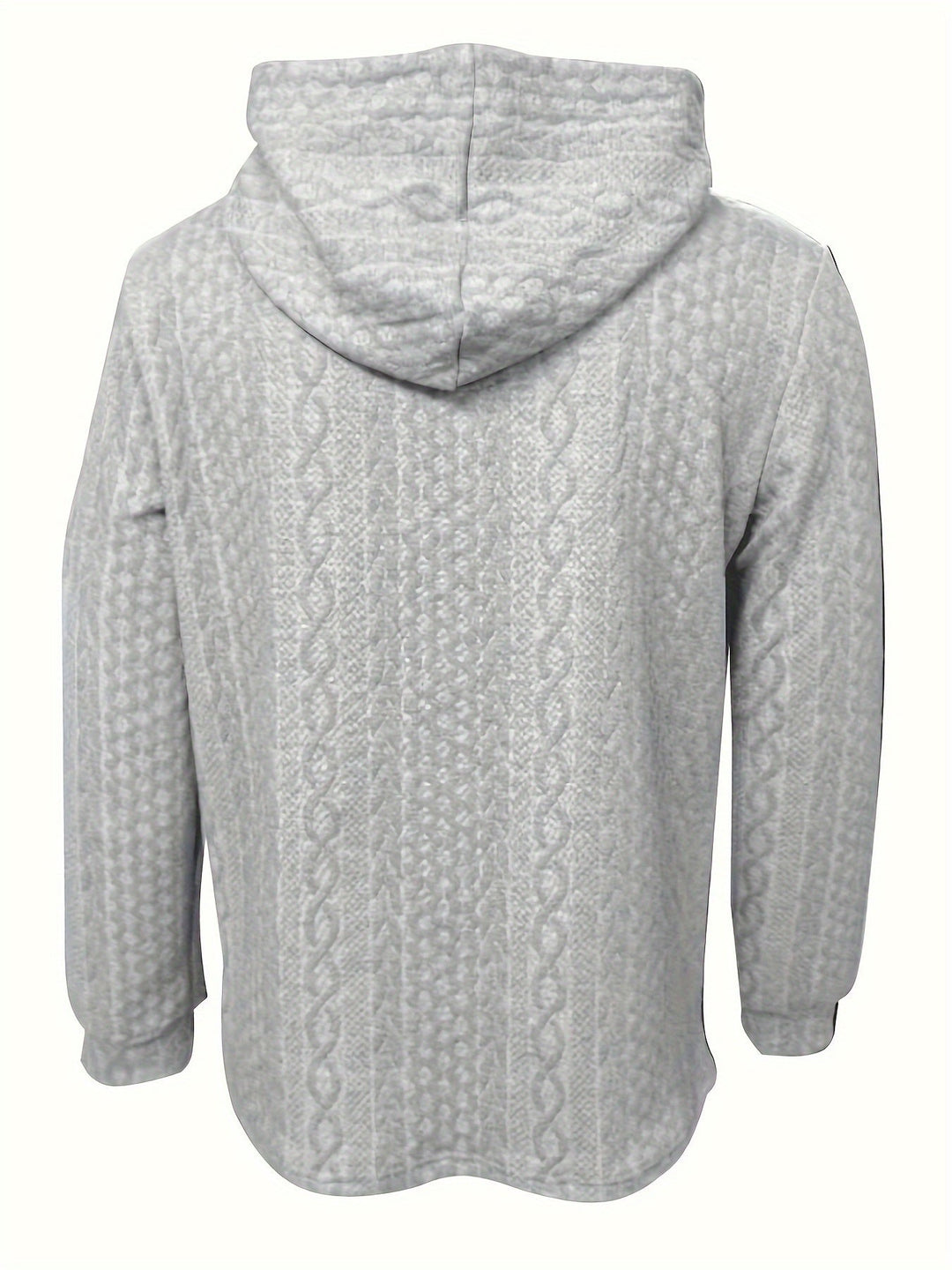 Stay warm & stylish with this men's Modern Milo pullover hoodie. Perfect for winter essentials & street fashion.