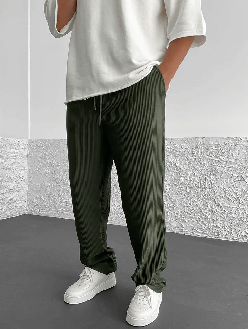 Men's modern style jogger pants for ultimate comfort & everyday wear. Relaxed fit casual bottom.