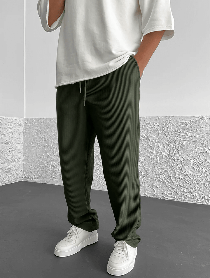 Men's modern style jogger pants for ultimate comfort & everyday wear. Relaxed fit casual bottom.