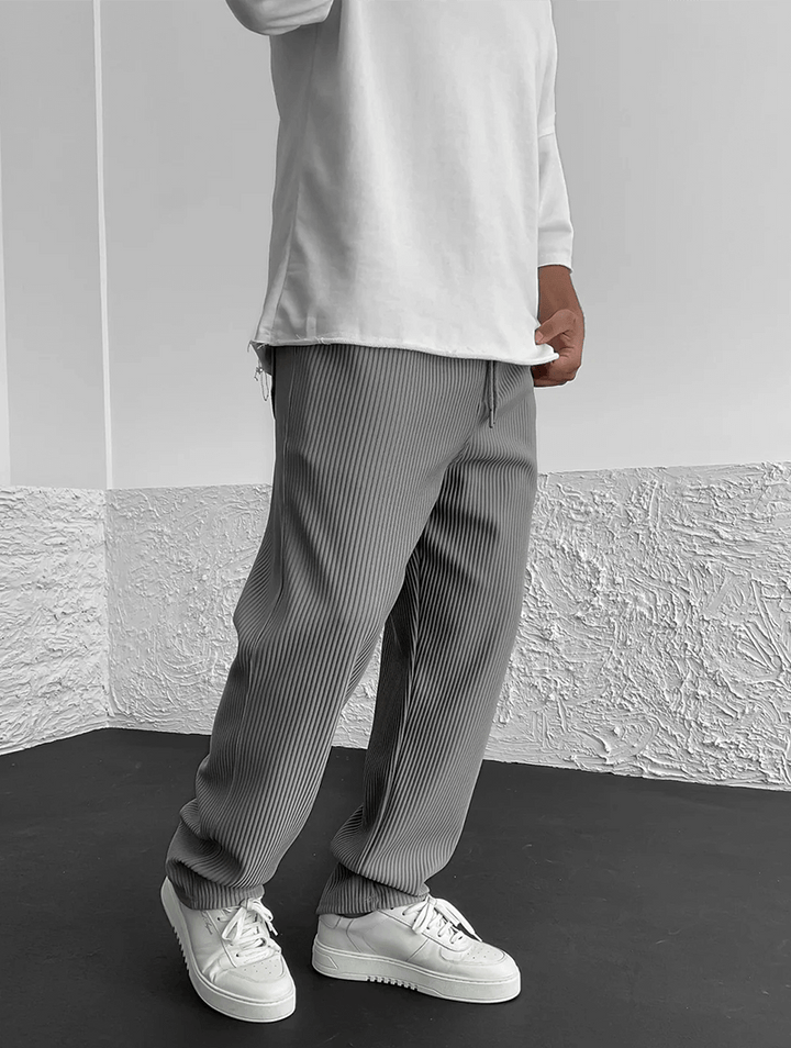 Versatile men's jogger pants, ideal for casual fashion, lounging, or active everyday use.