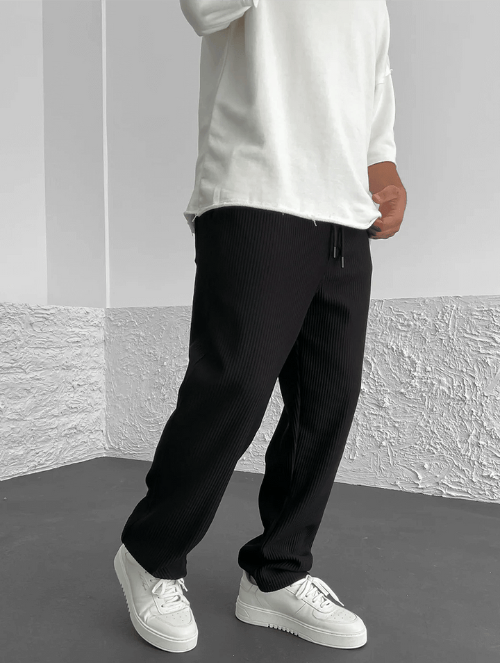 Modern men's joggers, blending sophisticated style with ultimate comfort for any casual occasion.