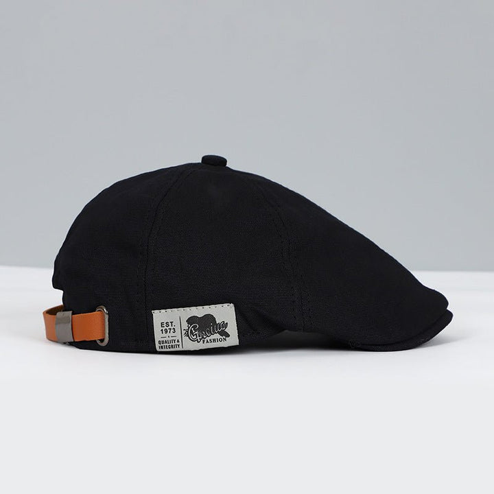 Men's Modern Urban Beret, an adjustable fashion hat for versatile everyday men's style.