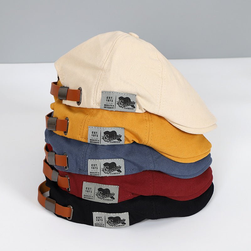Classic yet modern Men's Urban Beret, an adjustable fashion hat for sophisticated men's style.