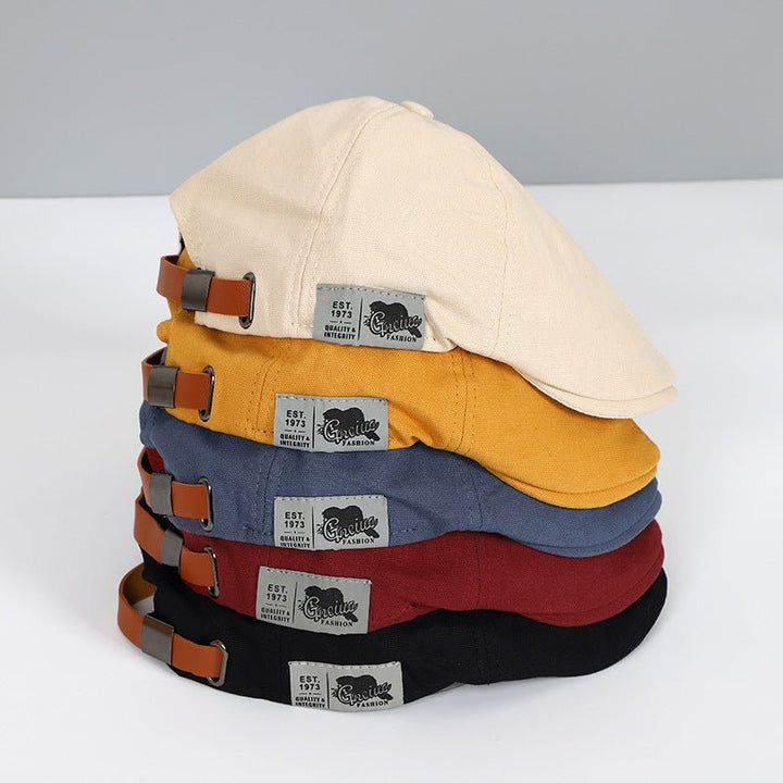 Classic yet modern Men's Urban Beret, an adjustable fashion hat for sophisticated men's style.