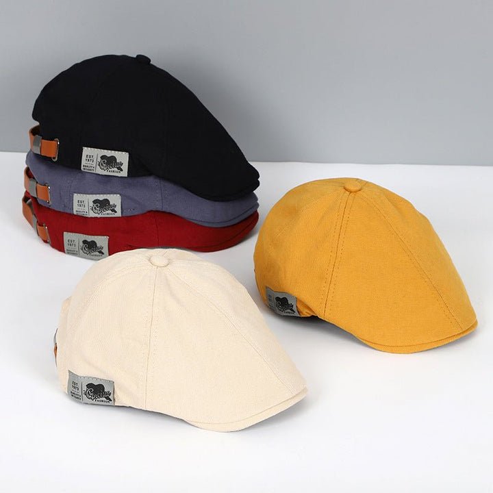 Versatile Men's Urban Beret, an adjustable cap for modern everyday fashion and headwear.