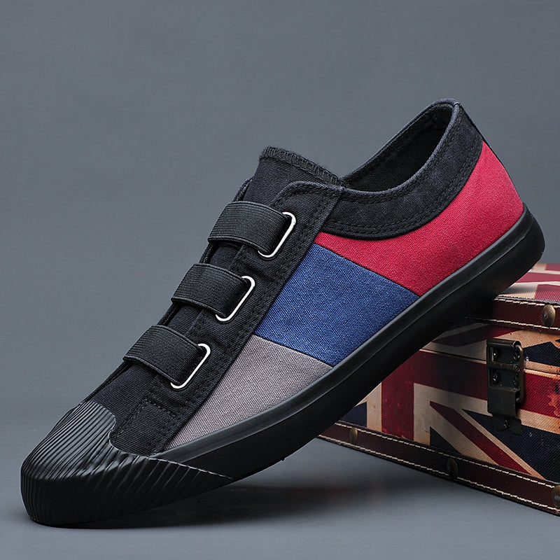 Men's Monet art sneakers, impressionist style, comfortable & stylish for everyday wear.