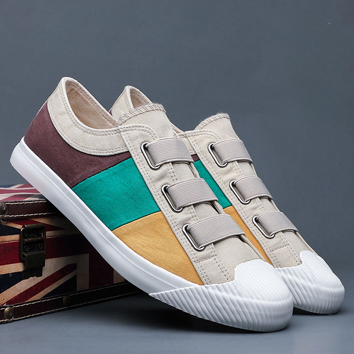 Claude Monet men's shoes, art-inspired and comfortable for daily activities.