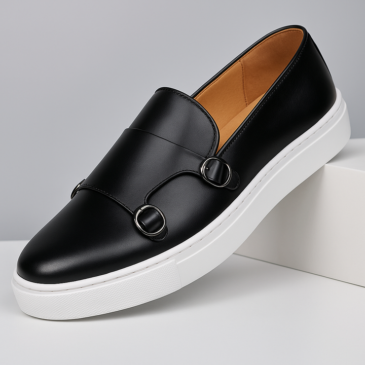 Stylish men's monk strap shoes, designed for all-day comfort and a polished look in any setting.