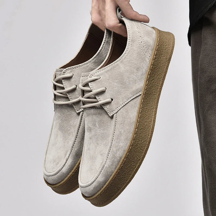 Montaro men's casual lace-up shoes, classic everyday wear with comfortable design.