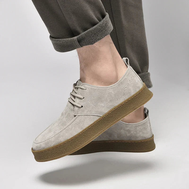 Stylish Montaro men's lace-up shoes, offering comfortable & versatile casual footwear.