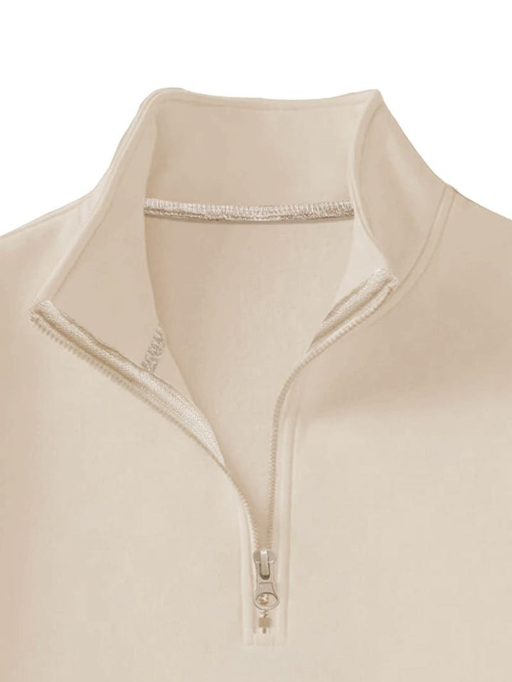 Stylish Montesa men's half-zip pullover sweater. Comfortable and versatile, perfect for modern layering & everyday wear.