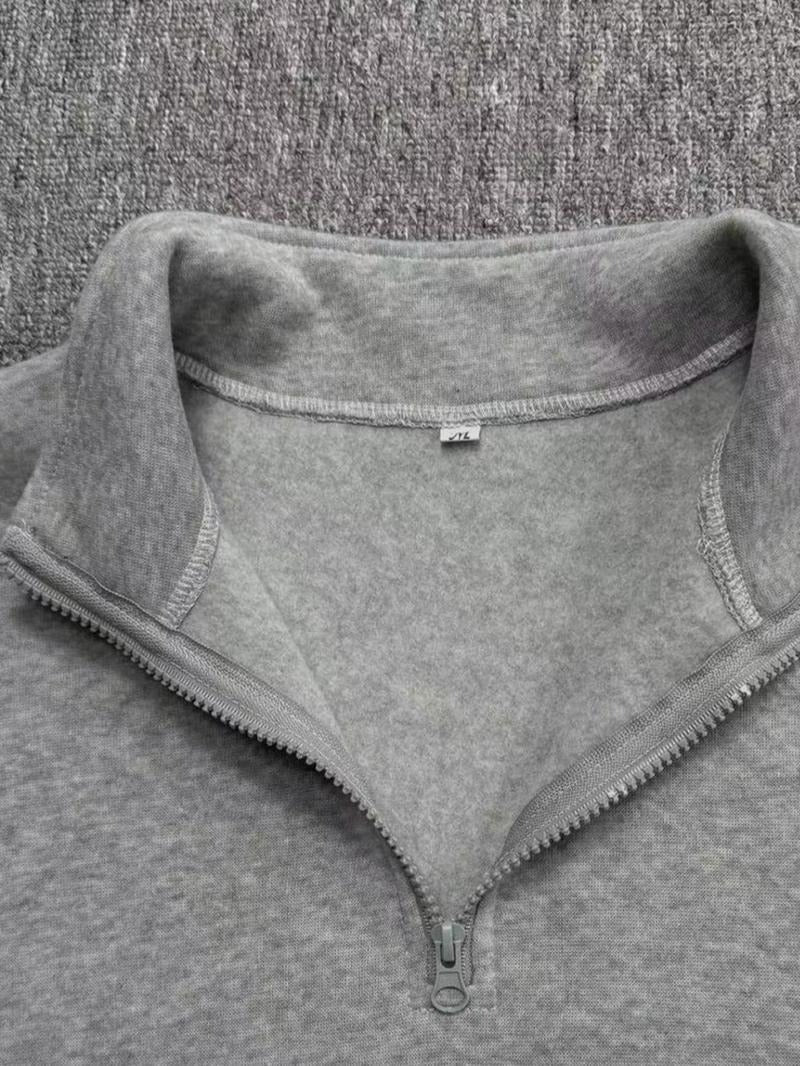 Montesa men's half-zip pullover. A modern, comfortable sweater with an athletic top feel, great for casual layering.