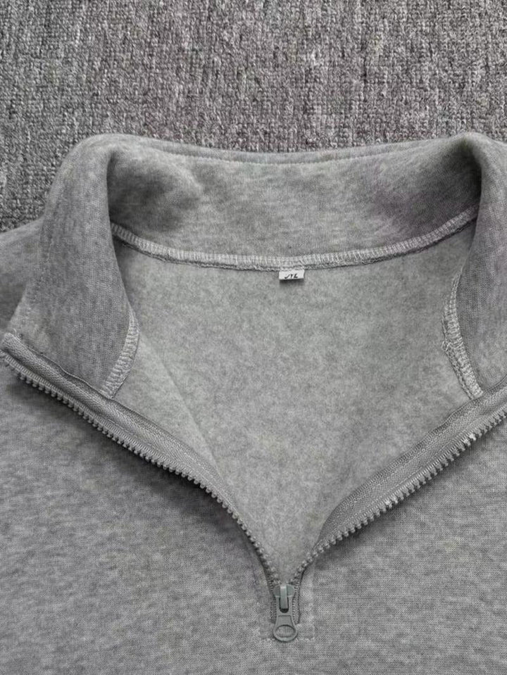 Montesa men's half-zip pullover. A modern, comfortable sweater with an athletic top feel, great for casual layering.