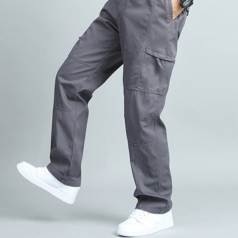 High-quality men's workwear cargo pants, offering comfort & durability for demanding tasks.