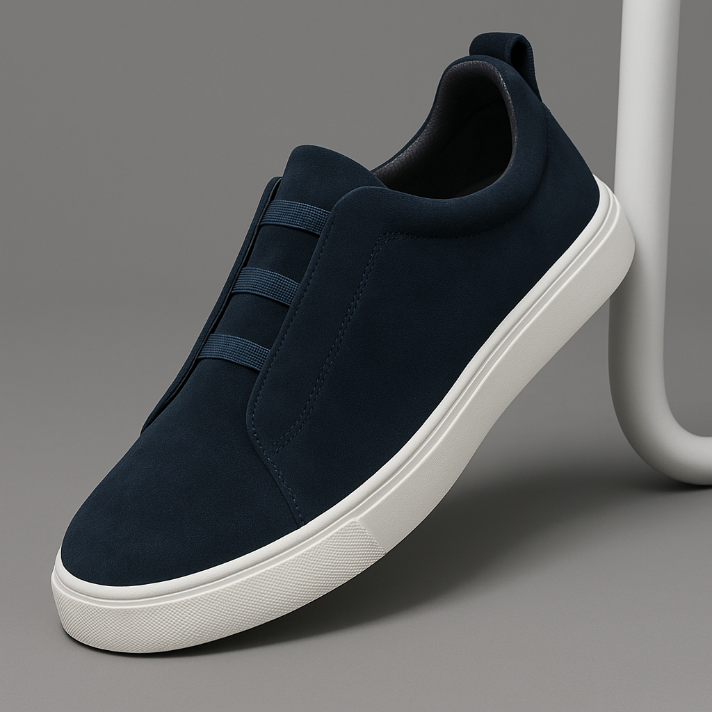 Men's Navarro Classic lace-up sneakers for everyday comfort & style, ideal for walking & casual wear.