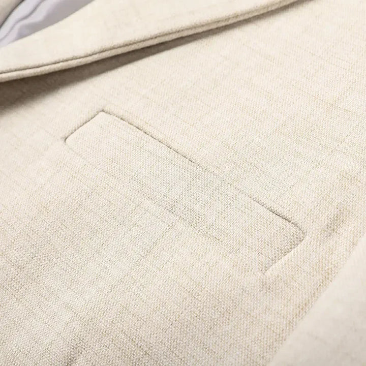 Modern men's professional blazer. A sharp tailored smart jacket for contemporary business and formal wear.
