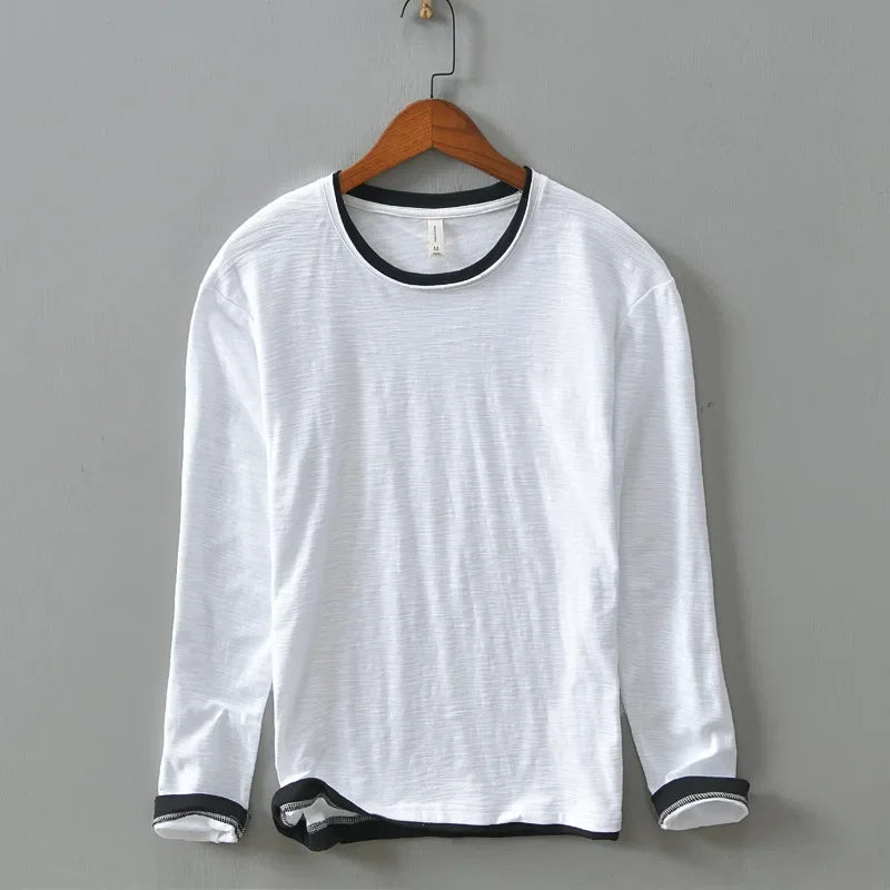 Classic men's Nightfall short sleeve button-up shirt, vintage style for smart casual versatility.