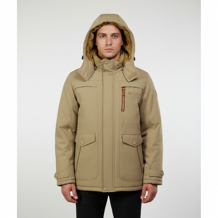 Stylish men's Niklas padded jacket, ideal for cold weather and casual fashion