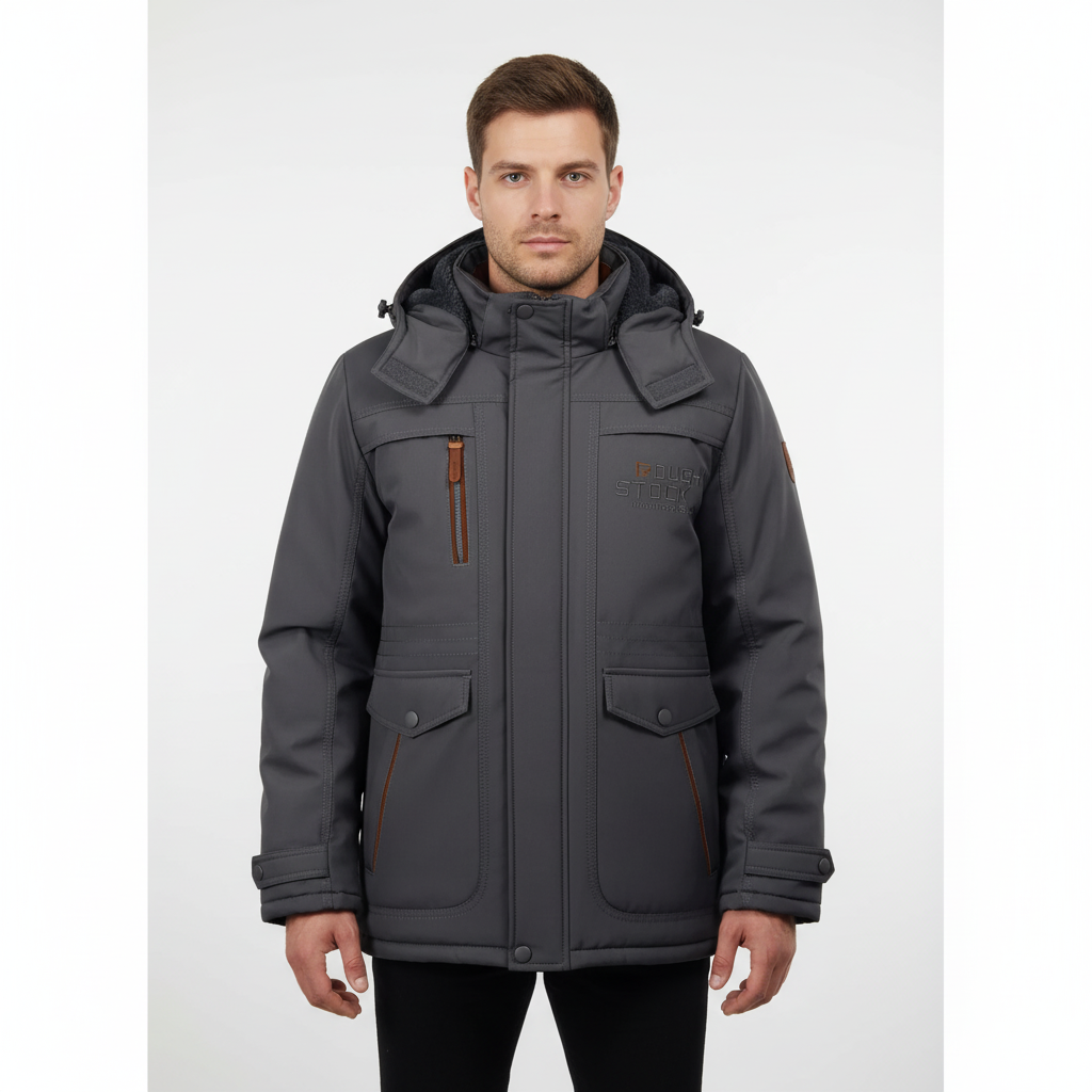 Niklas men's hooded padded jacket, a versatile and warm winter coat for men