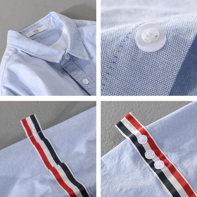 Comfortable Men's NILO Lightweight long-sleeve button-up shirt. Breathable everyday wear, perfect for casual summer fashion.