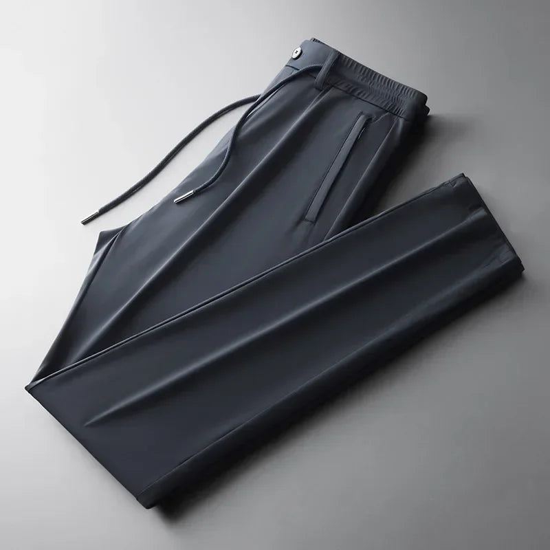 Men's Noam performance stretch trousers providing unrestricted comfort for travel & daily activities.
