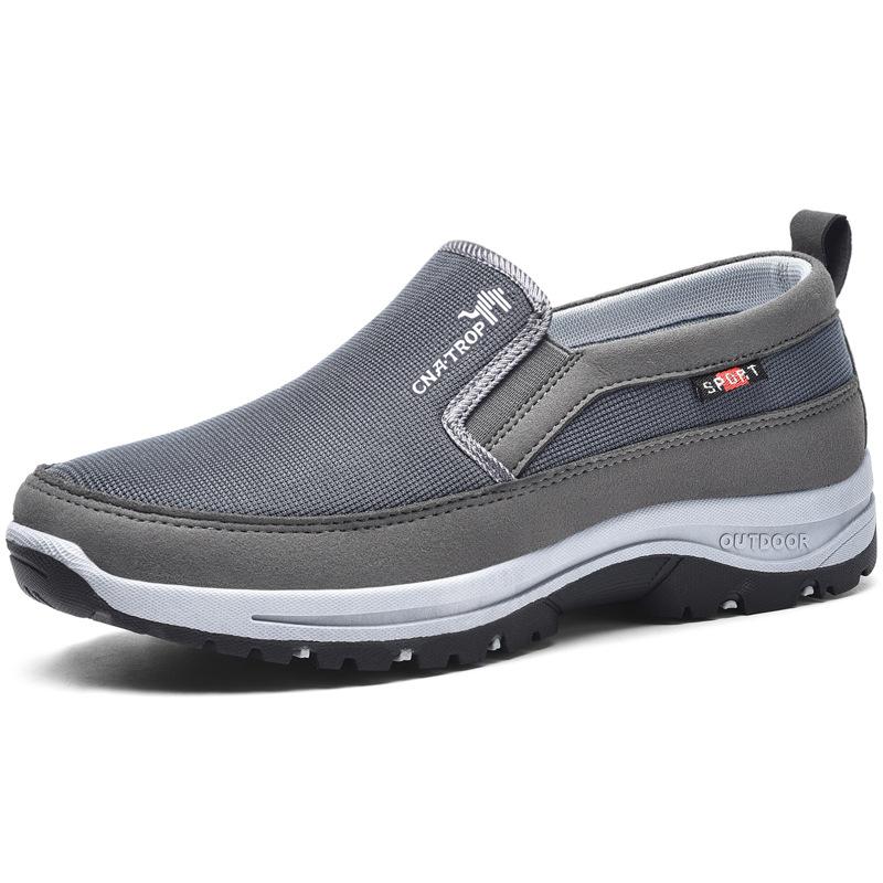 Ergonomic Nolan men's orthopedic walking shoes, engineered for foot support, comfort & outdoor activity.