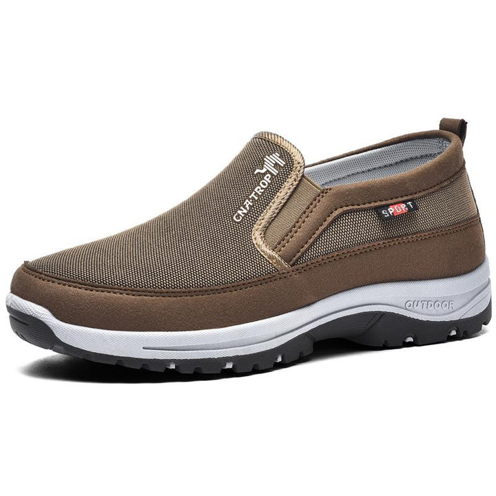 Men's Nolan orthopedic hiking & walking shoes, ensuring comfort, stability & pain relief on any trail.