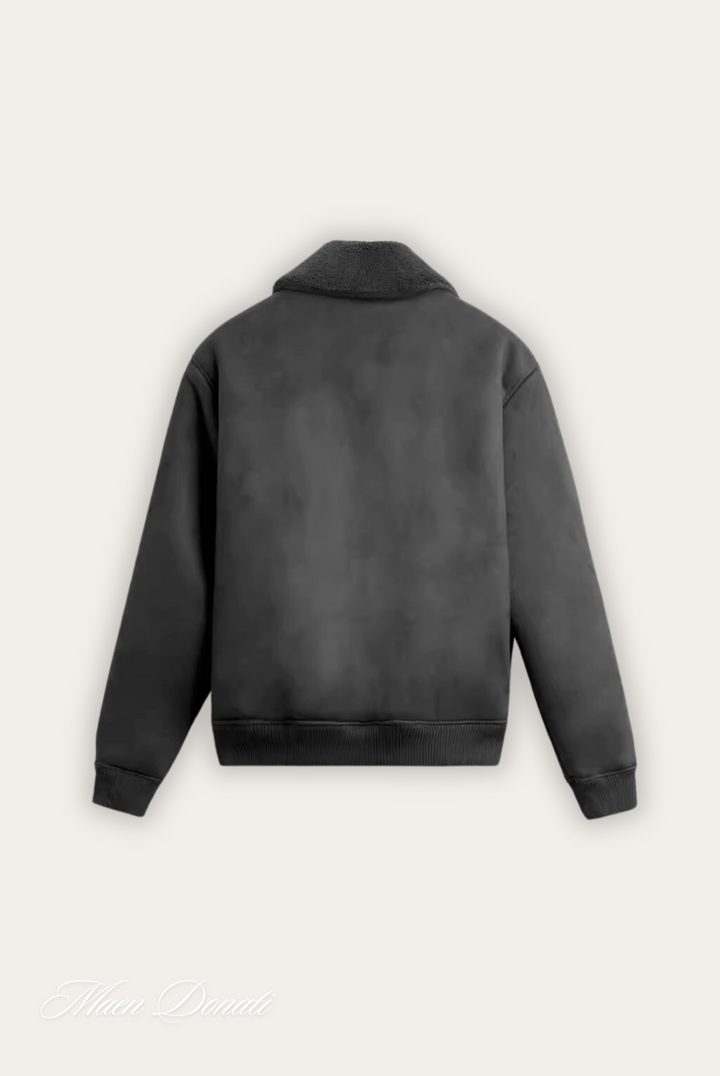 Stylish men's Nolan bomber jacket, warm winter coat, ideal for casual fashion.