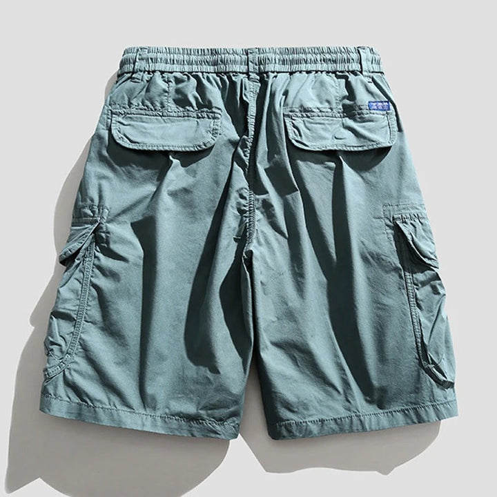 Comfortable Northbay men's cargo shorts with a flexible waistband, ideal for casual summer outfits.