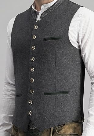 Versatile men's Norwin gilet, ideal for both formal wear & smart casual outfits, showcasing a modern twist.