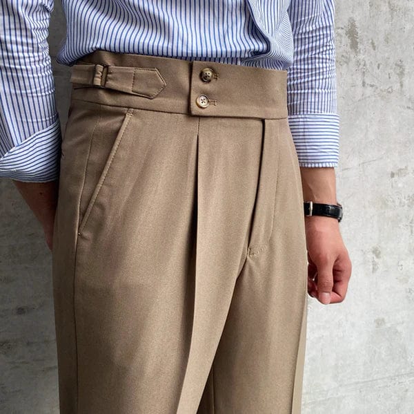 Men's versatile adjustable trousers for an effortlessly smart casual look and superior comfort.