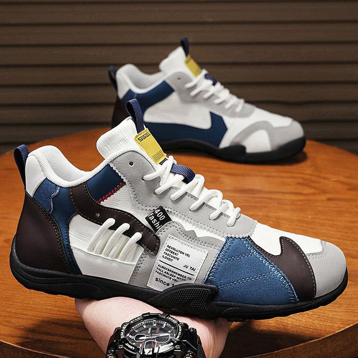 Side view: Men's Orbital Urban Sneakers, modern design, comfort for urban street style.