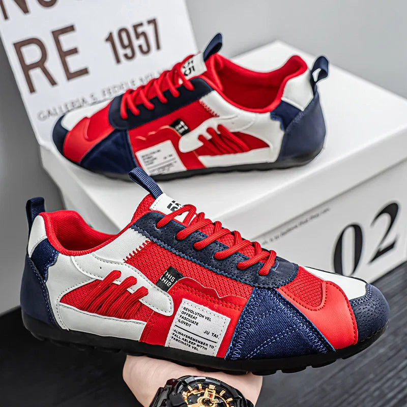 Outdoor-inspired men's utility footwear, perfect for urban adventures.